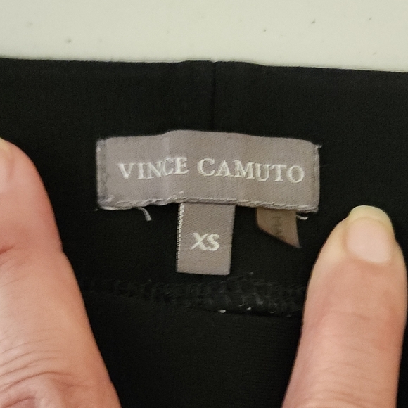 Vince Camuto Black Leggings Streamlined Stretch Fit - Picture 2 of 8